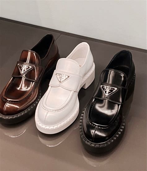 shoes like prada loafers|prada heeled loafer.